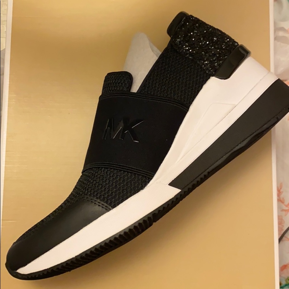 Michael Kors Felix trainer Mesh Black NWT - Picture 5 of 7